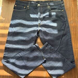 Levi Strauss Premium Denim Classic Indigo Blue Jeans 38x30